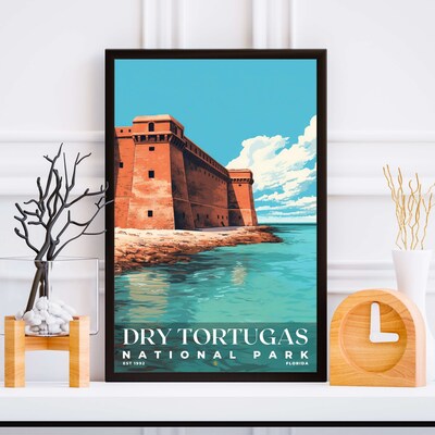 Dry Tortugas National Park Poster, Travel Art, Office Poster, Home Decor | S7 - image5
